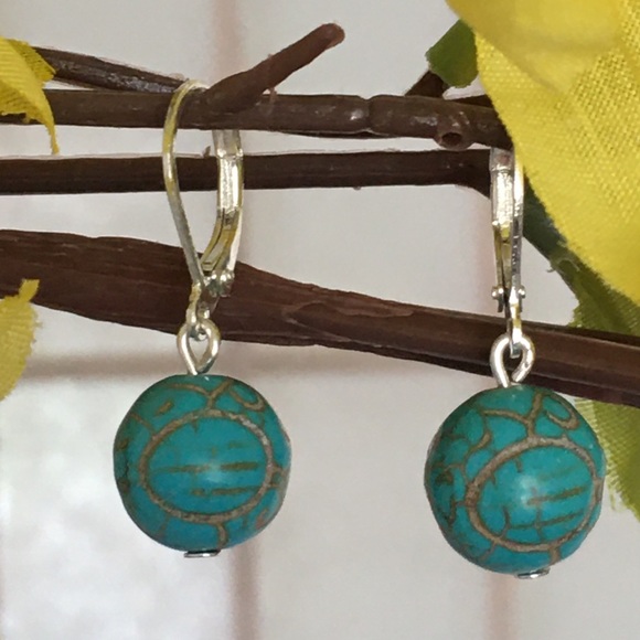 Hand Crafted Jewelry - 925 Authentic Turquoise Semi Precious Stone